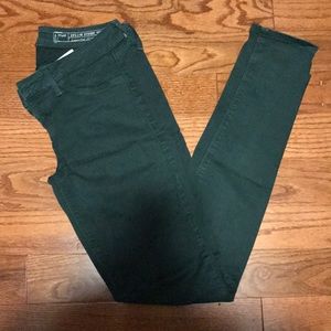 Designer Forest Green Jean/Pants